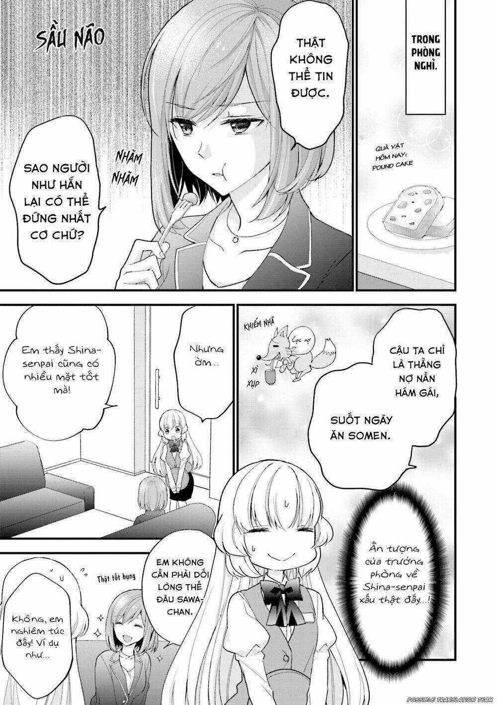 Senpai Kiêm Bạn Gái Nhỏ Nhắn Của Tôi Rất Dễ Thương Chapter 6 trang 4