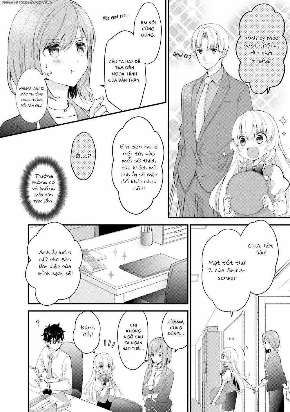 Senpai Kiêm Bạn Gái Nhỏ Nhắn Của Tôi Rất Dễ Thương Chapter 6 trang 5