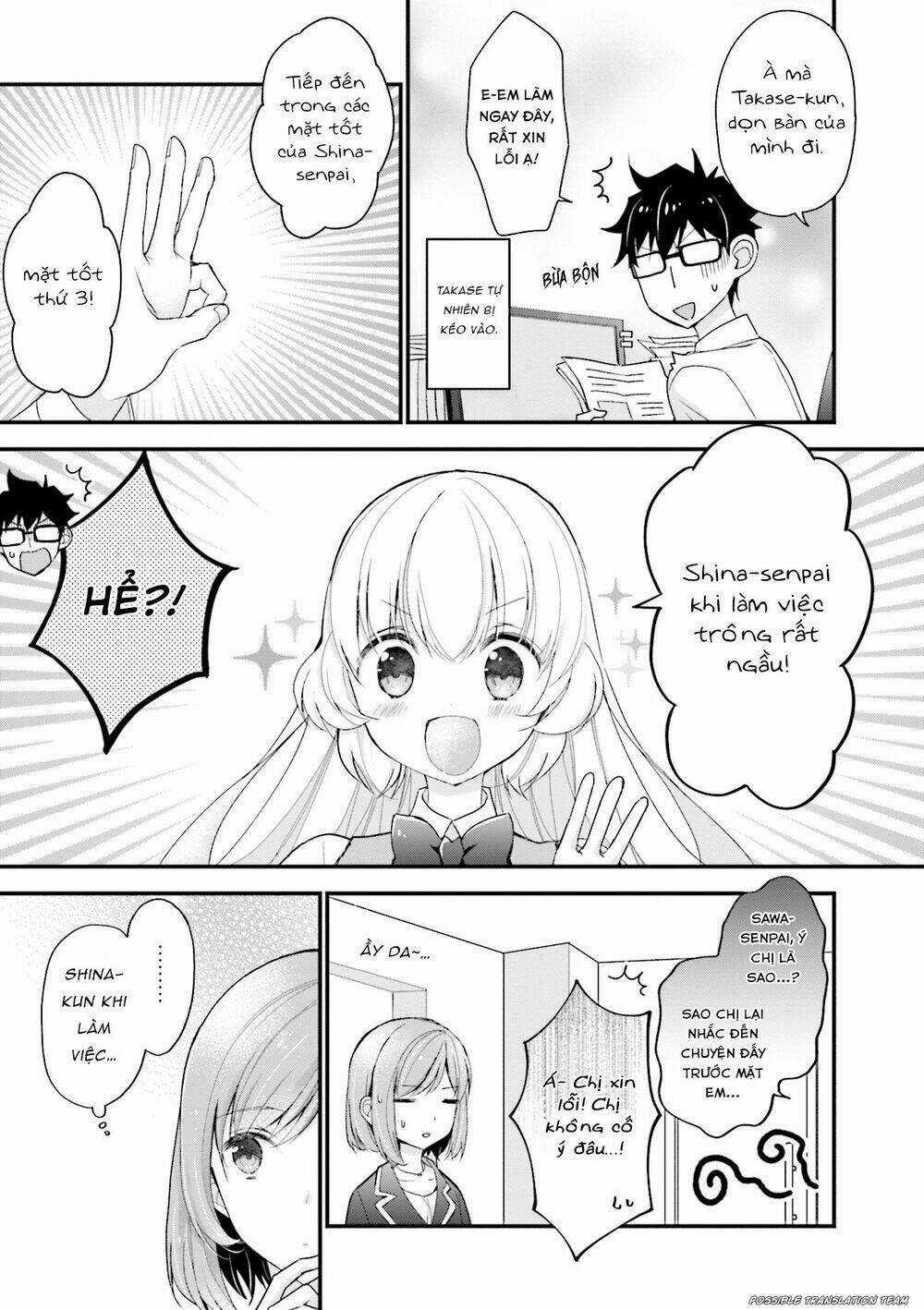 Senpai Kiêm Bạn Gái Nhỏ Nhắn Của Tôi Rất Dễ Thương Chapter 6 trang 6