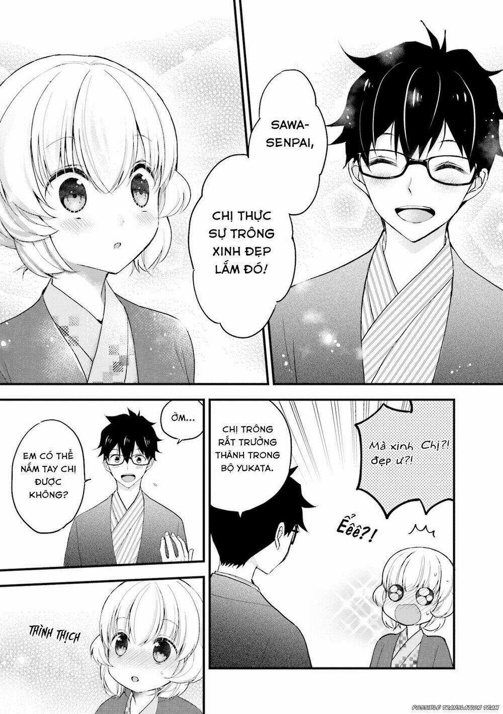 Senpai Kiêm Bạn Gái Nhỏ Nhắn Của Tôi Rất Dễ Thương Chapter 7 trang 12