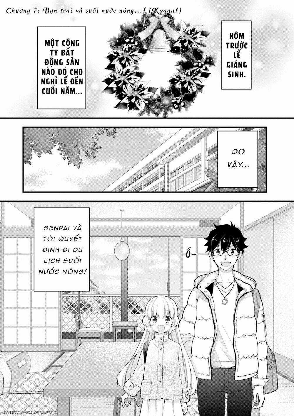 Senpai Kiêm Bạn Gái Nhỏ Nhắn Của Tôi Rất Dễ Thương Chapter 7 trang 2