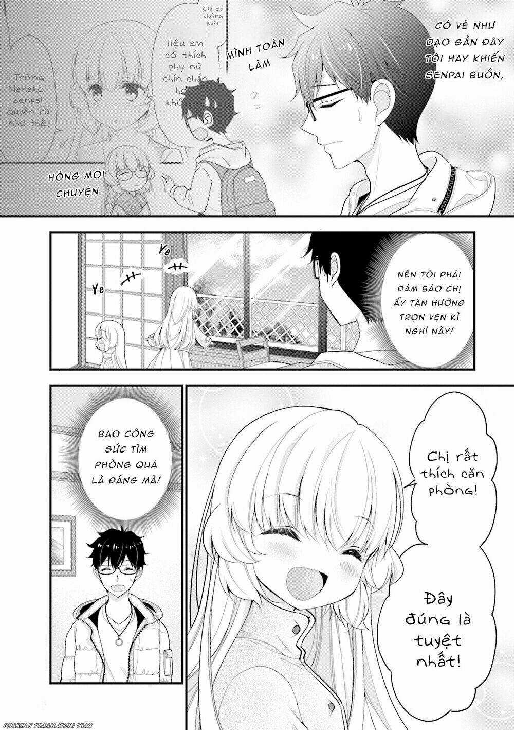 Senpai Kiêm Bạn Gái Nhỏ Nhắn Của Tôi Rất Dễ Thương Chapter 7 trang 3