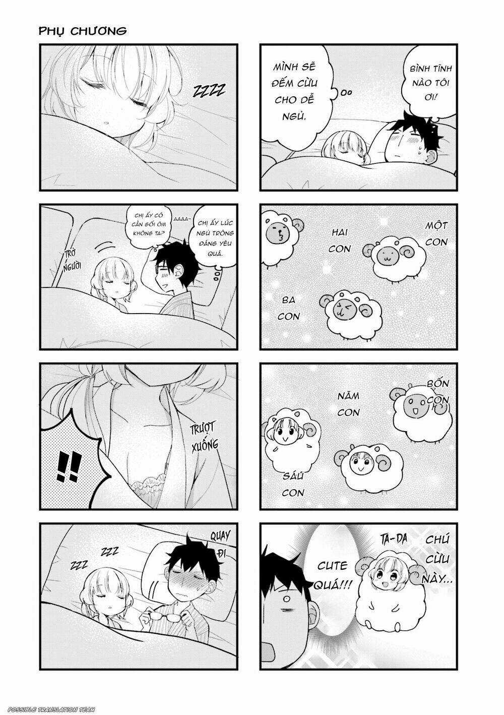 Senpai Kiêm Bạn Gái Nhỏ Nhắn Của Tôi Rất Dễ Thương Chapter 8 trang 14