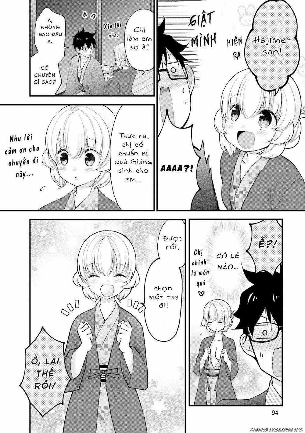 Senpai Kiêm Bạn Gái Nhỏ Nhắn Của Tôi Rất Dễ Thương Chapter 8 trang 5