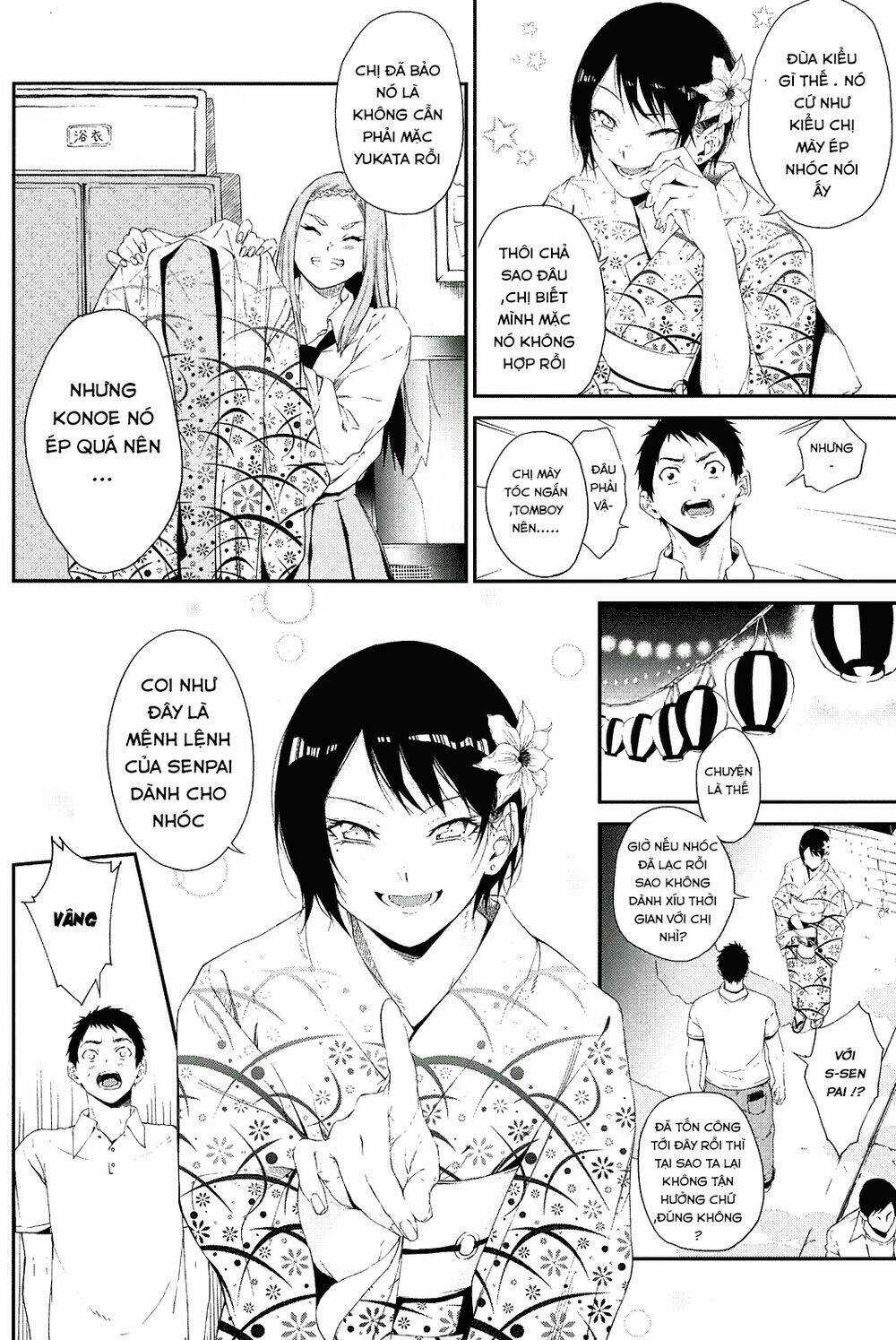Senpai×Kouhai Chapter 12.1 trang 9