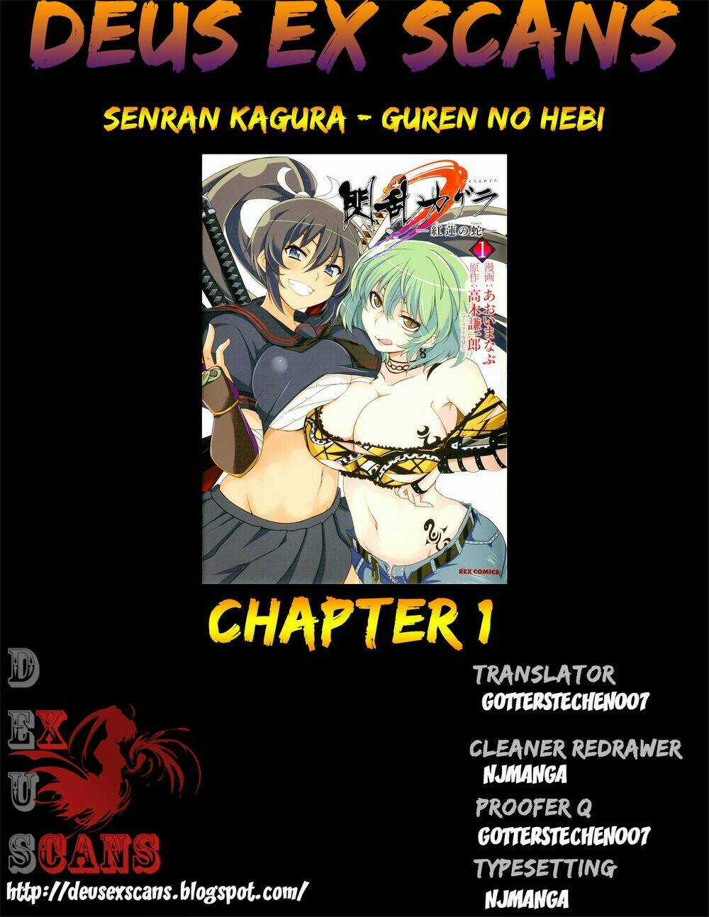 Senran Kagura - Guren No Hebi Chapter 1 trang 22