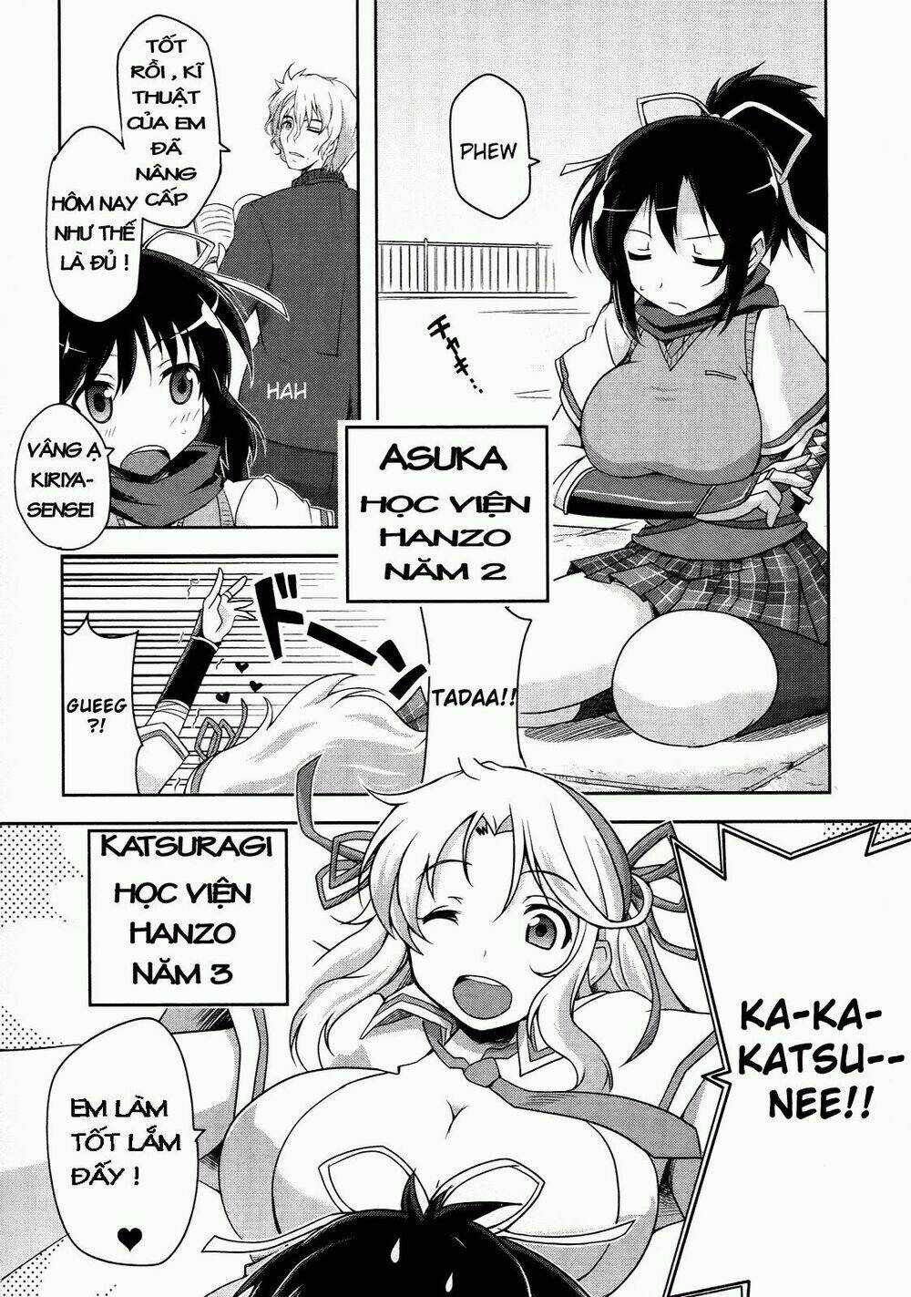 Senran Kagura - Guren No Hebi Chapter 1 trang 7