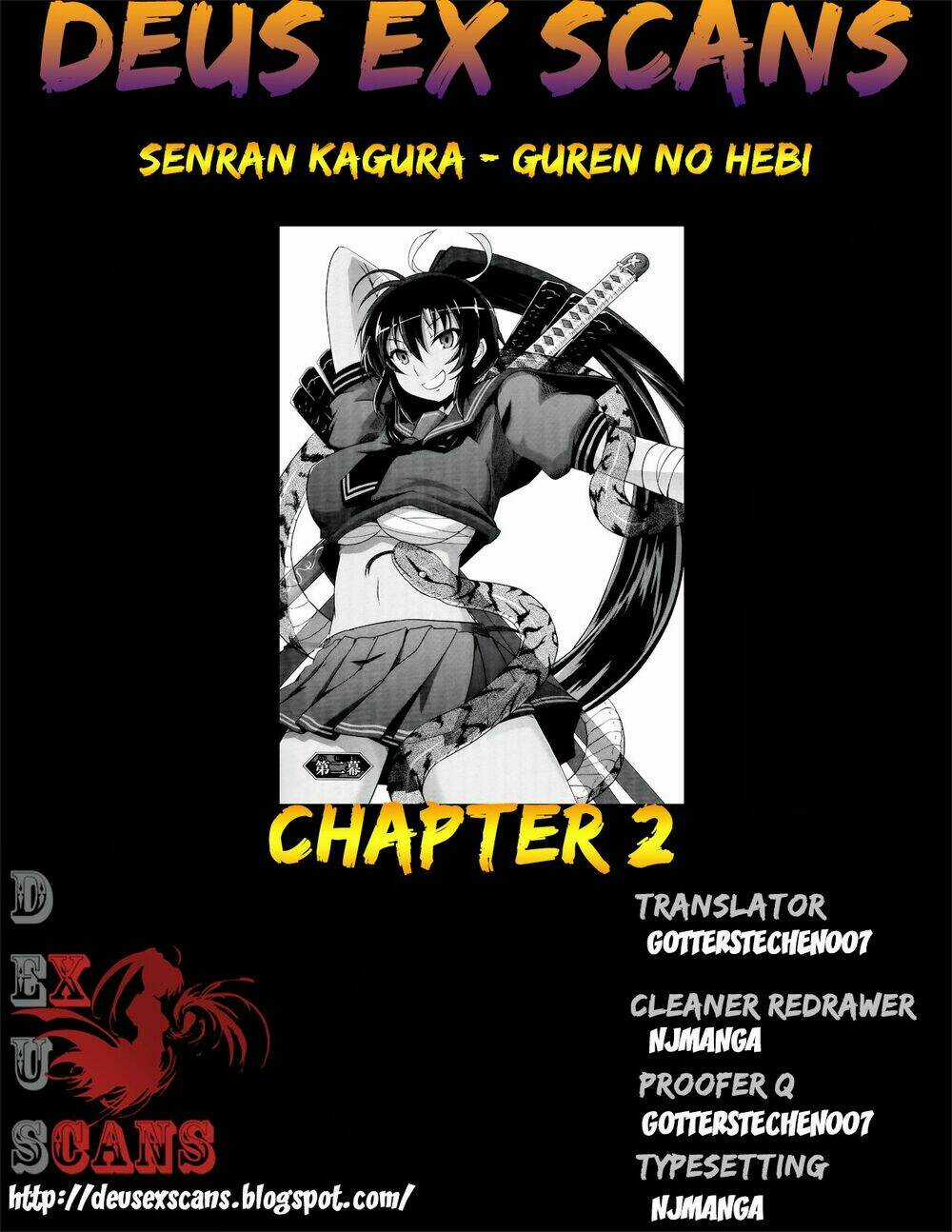 Senran Kagura - Guren No Hebi Chapter 2 trang 23