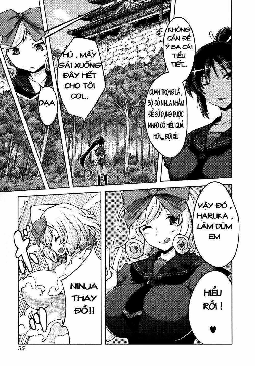 Senran Kagura - Guren No Hebi Chapter 3 trang 13