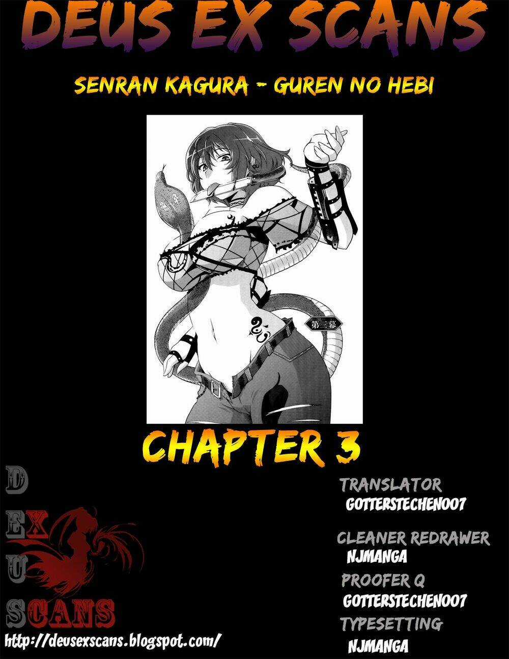 Senran Kagura - Guren No Hebi Chapter 3 trang 23