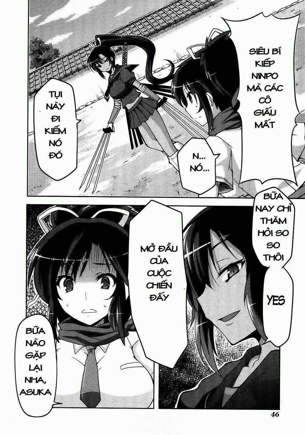 Senran Kagura - Guren No Hebi Chapter 3 trang 4