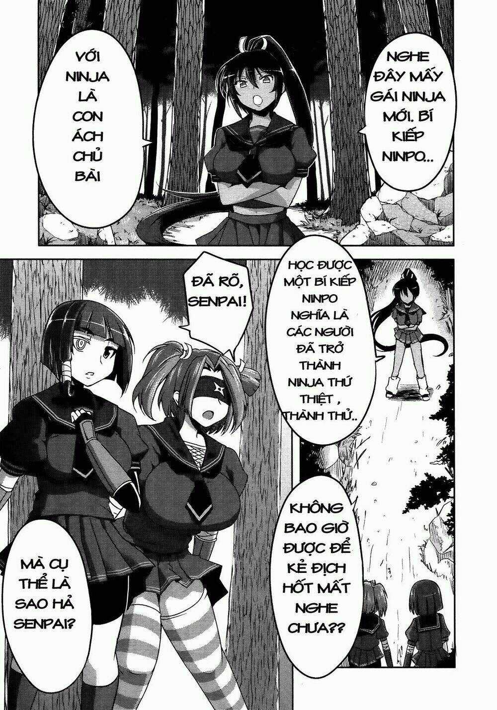 Senran Kagura - Guren No Hebi Chapter 3 trang 7