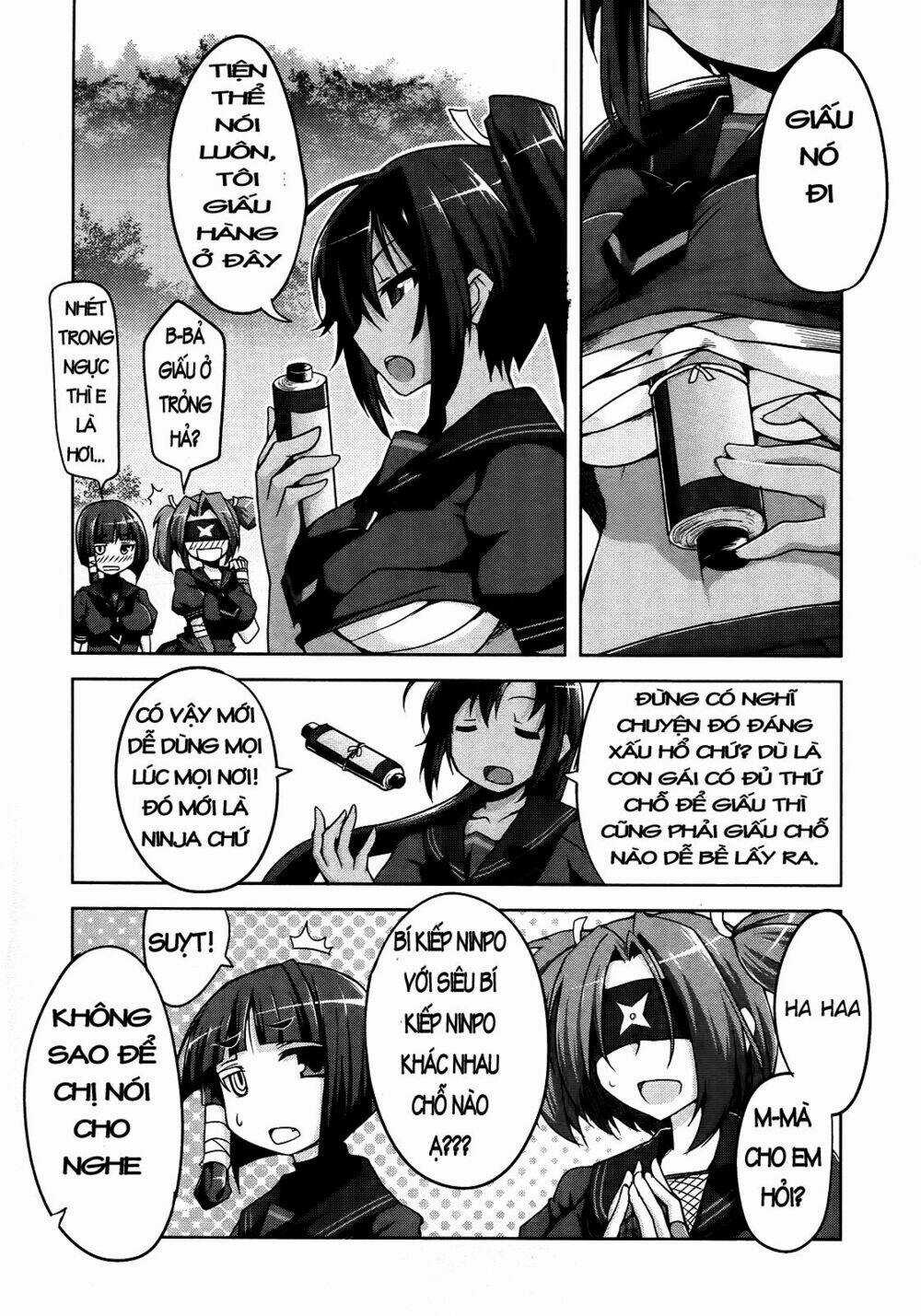 Senran Kagura - Guren No Hebi Chapter 3 trang 8