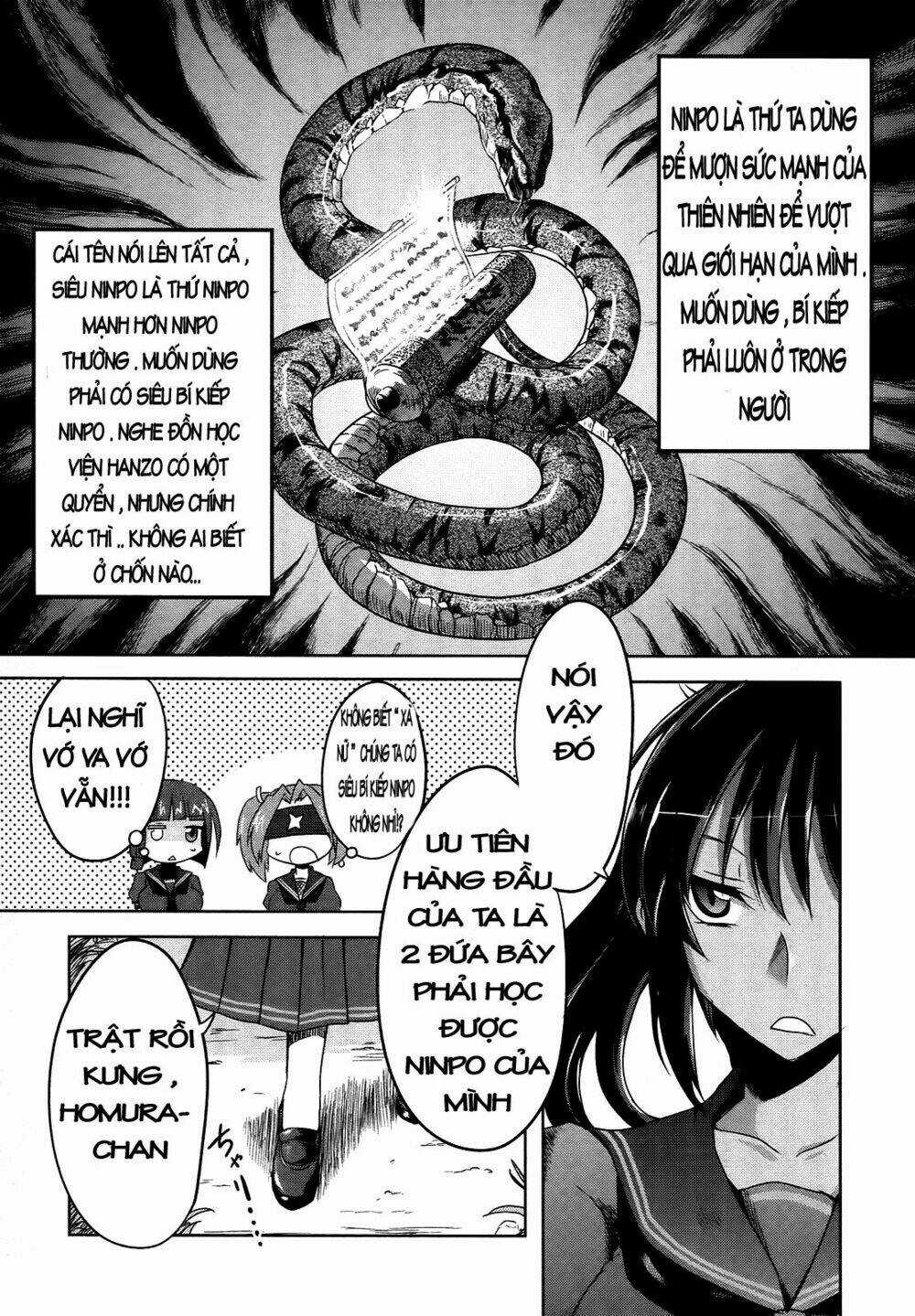 Senran Kagura - Guren No Hebi Chapter 3 trang 9