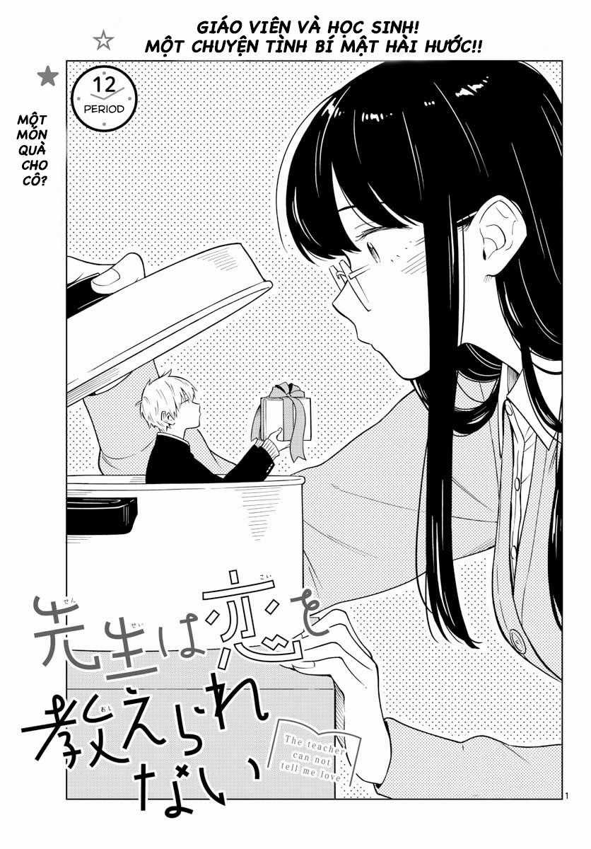Sensei Can't Teach Me About Love Chapter 12 trang 2