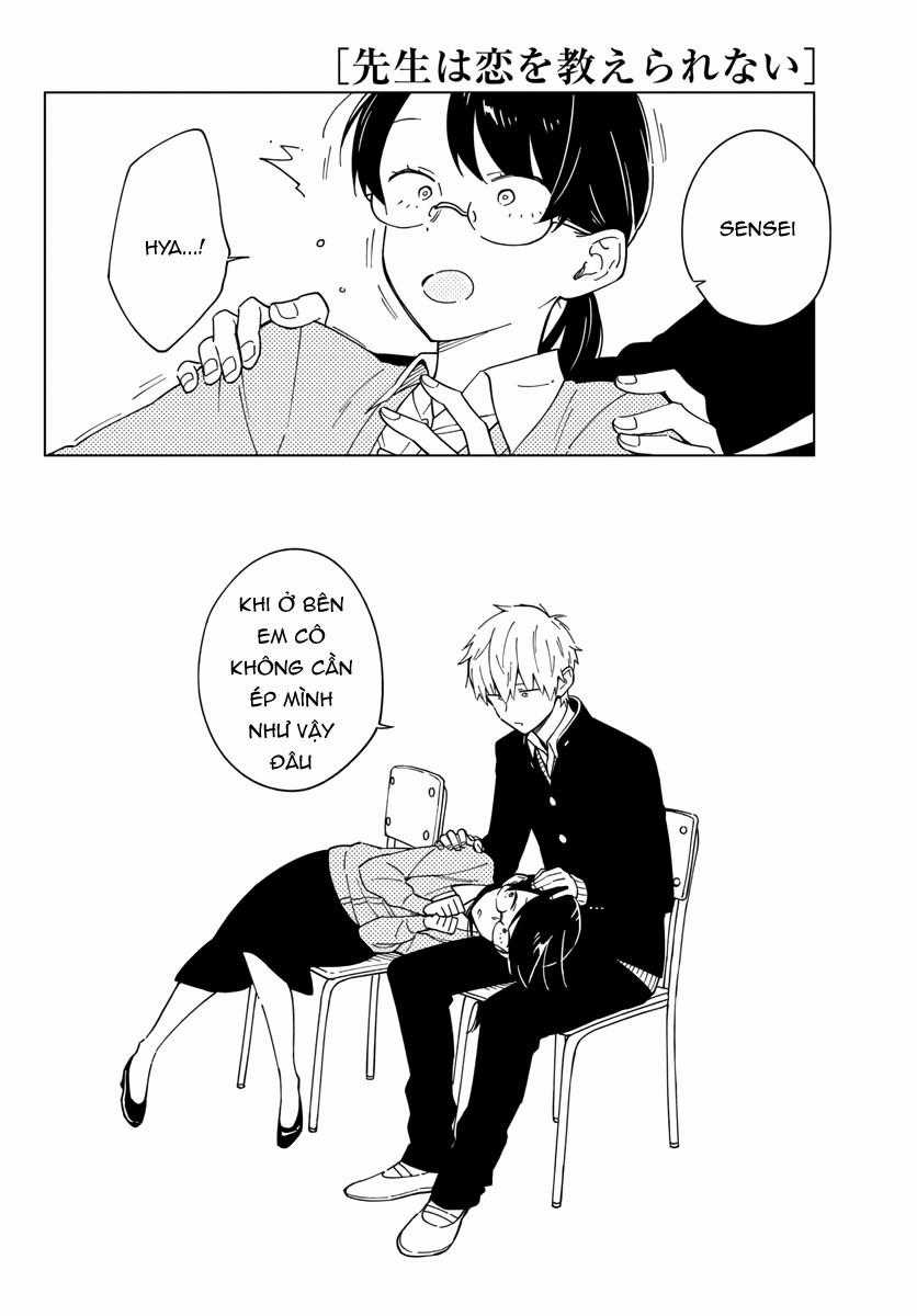 Sensei Can't Teach Me About Love Chapter 3 trang 17