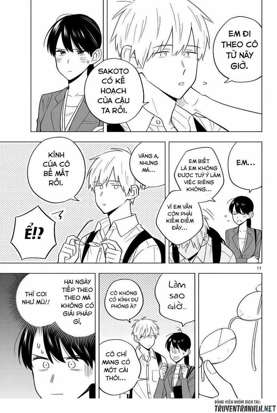 Sensei Can't Teach Me About Love Chapter 37 trang 12