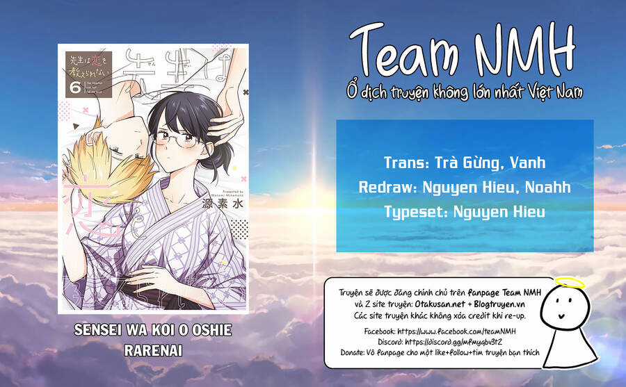 Sensei Can't Teach Me About Love Chapter 38 trang 1