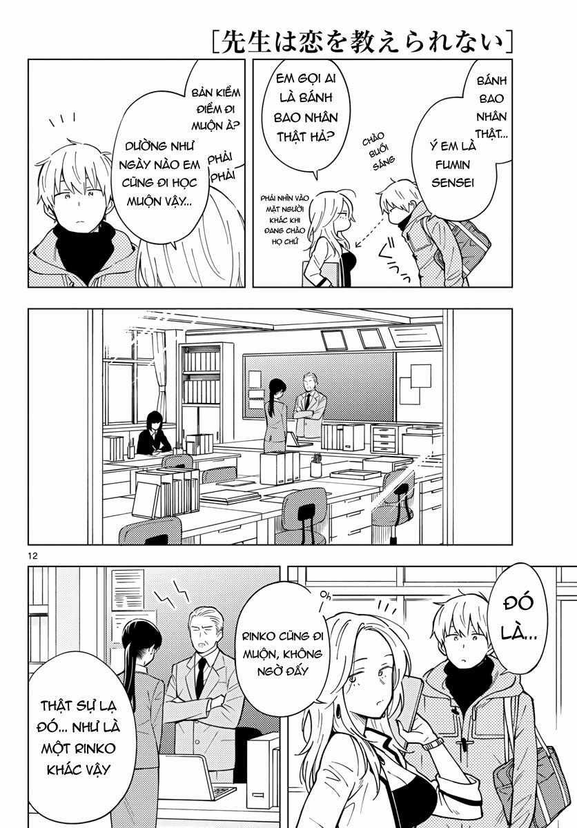 Sensei Can't Teach Me About Love Chapter 9 trang 15