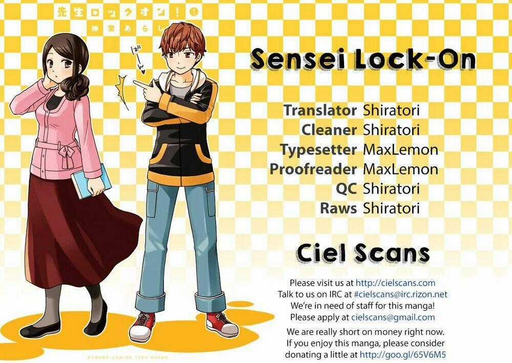 Sensei Lock-On! Chapter 3 trang 1