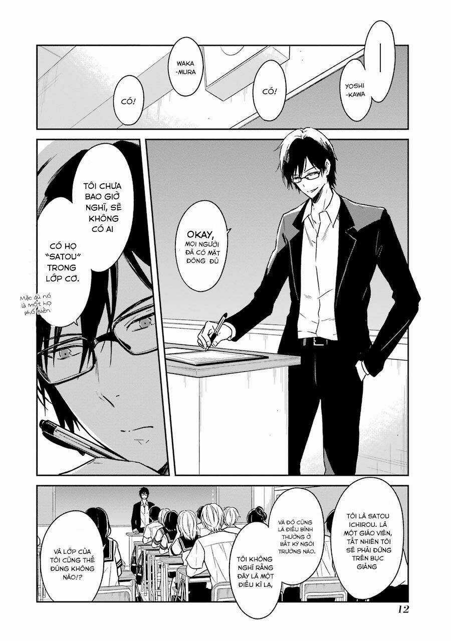 Sensei No Yasashi Koroshi Kata Chapter 1 trang 16