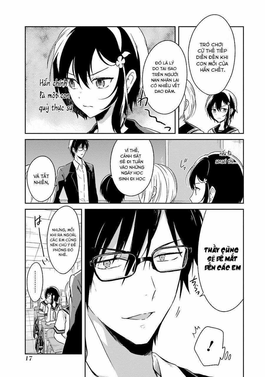 Sensei No Yasashi Koroshi Kata Chapter 1 trang 21