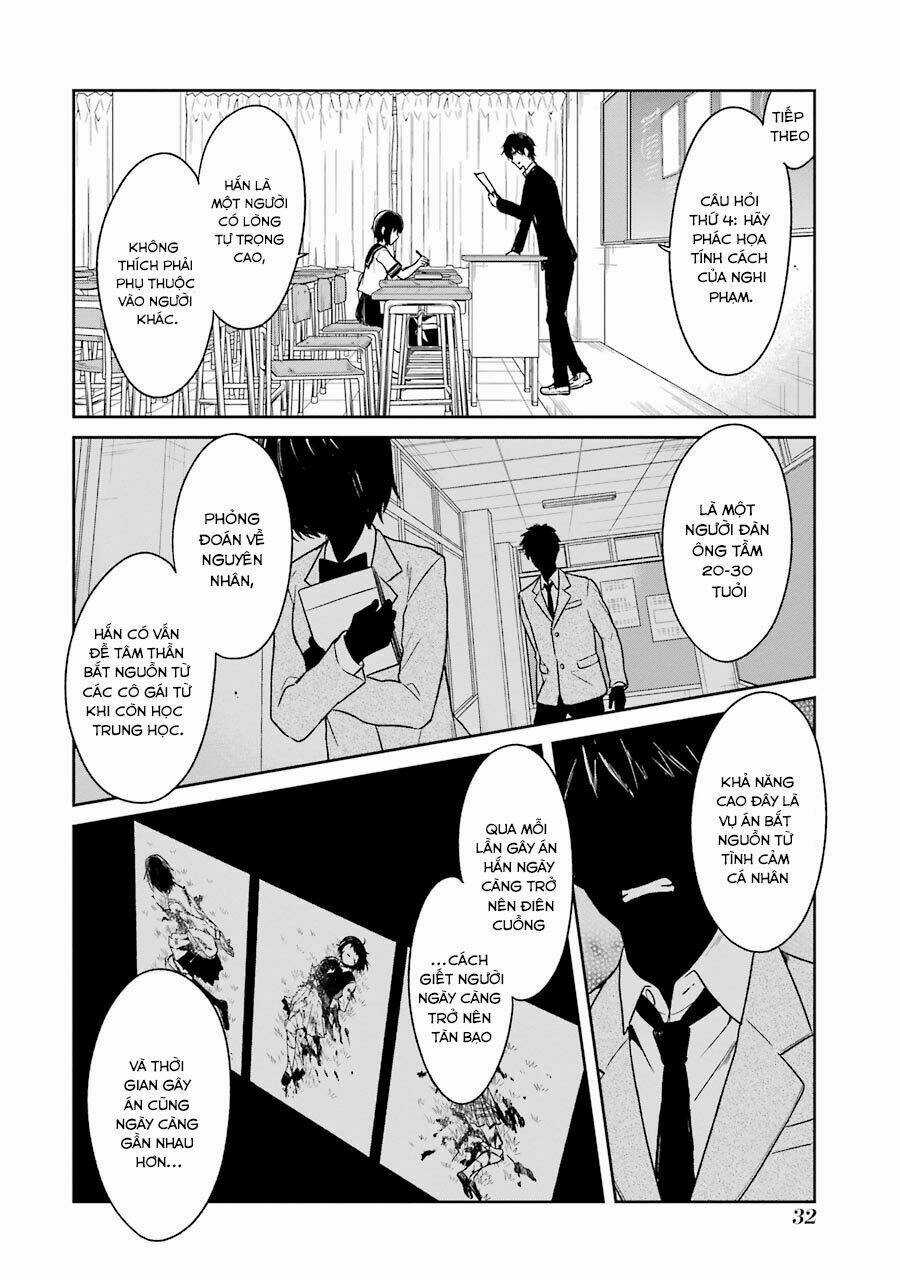 Sensei No Yasashi Koroshi Kata Chapter 1 trang 35