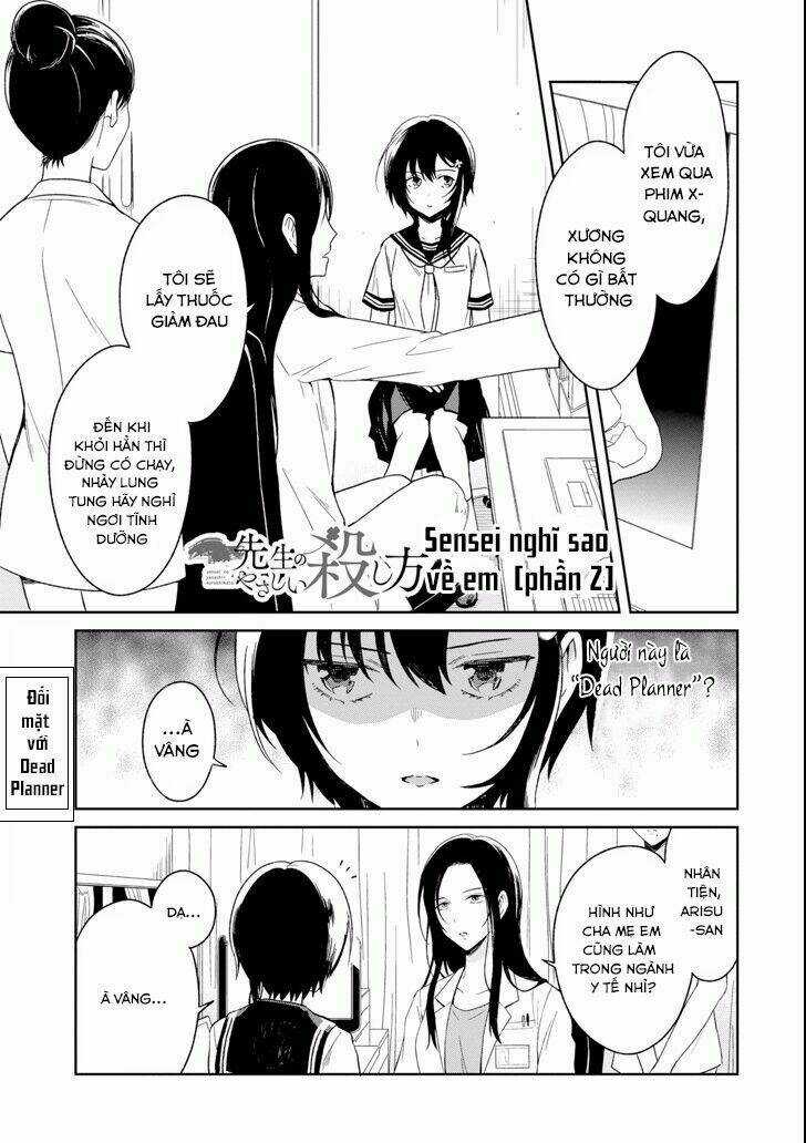 Sensei No Yasashi Koroshi Kata Chapter 3.2 trang 2