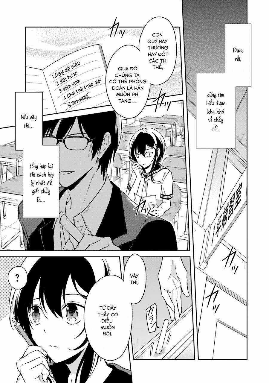 Sensei No Yasashi Koroshi Kata Chapter 3 trang 20