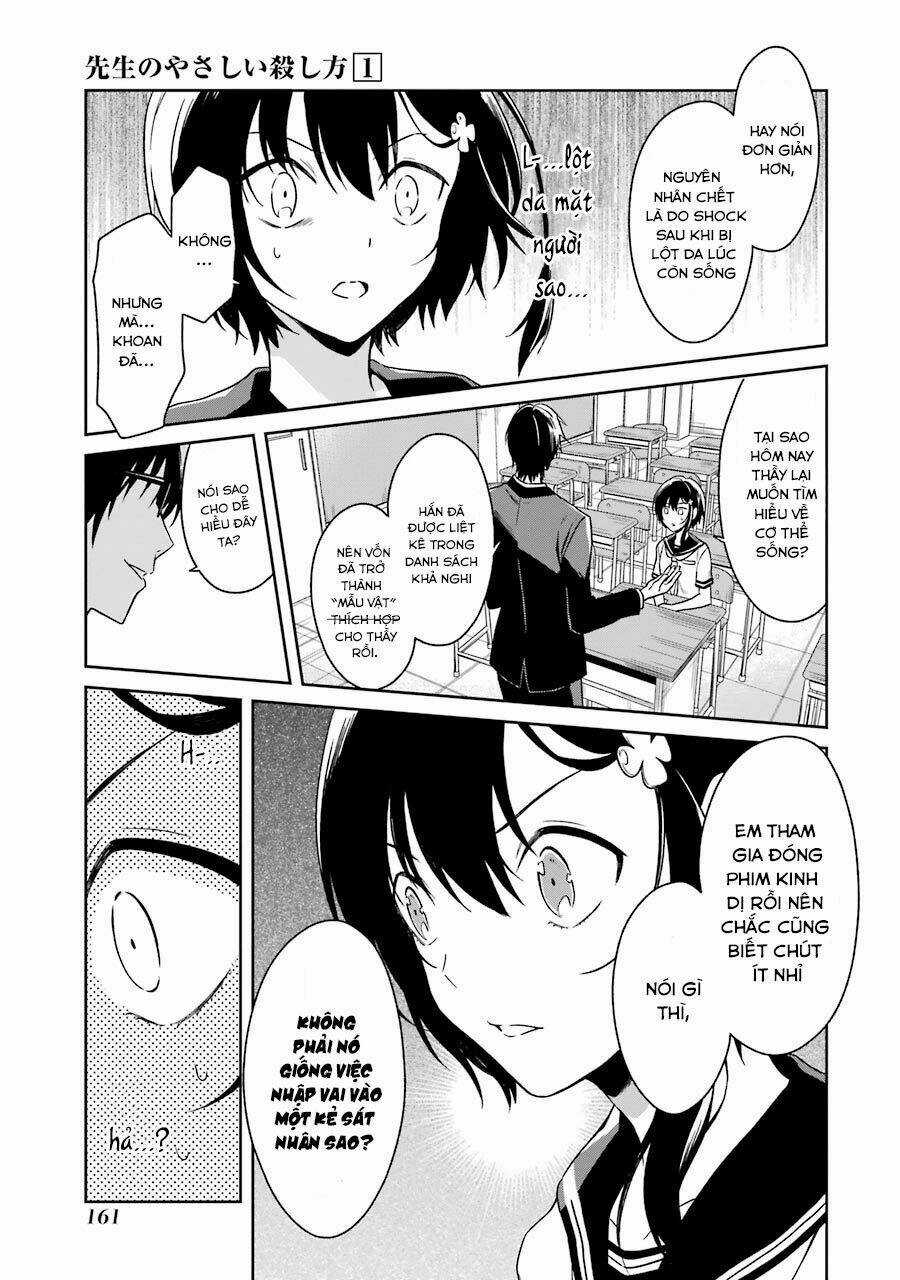 Sensei No Yasashi Koroshi Kata Chapter 3 trang 24