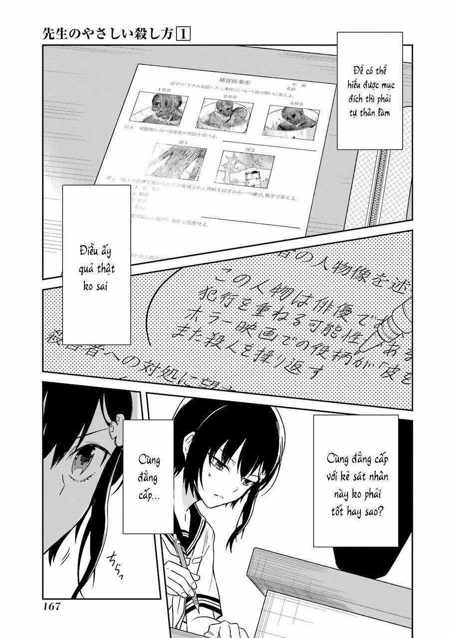 Sensei No Yasashi Koroshi Kata Chapter 3 trang 30