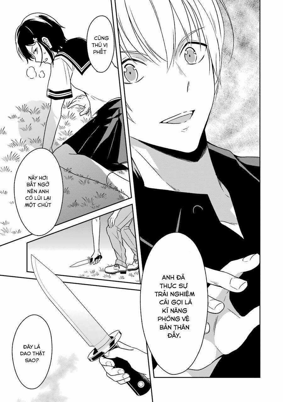 Sensei No Yasashi Koroshi Kata Chapter 3 trang 40