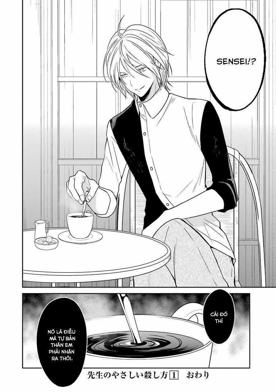 Sensei No Yasashi Koroshi Kata Chapter 3 trang 74