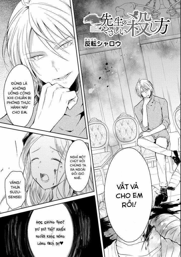 Sensei No Yasashi Koroshi Kata Chapter 5.1 trang 3