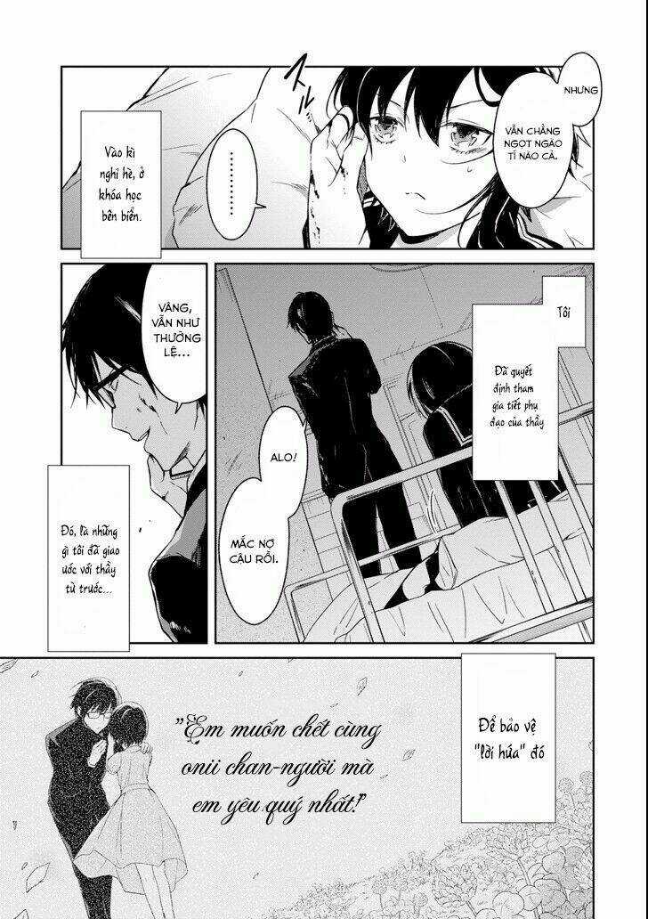 Sensei No Yasashi Koroshi Kata Chapter 6.1 trang 9