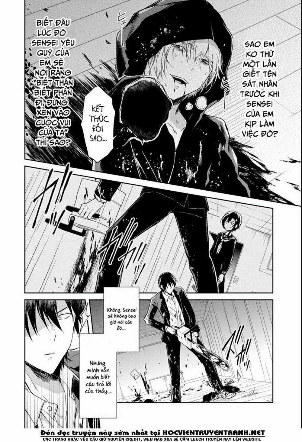 Sensei No Yasashi Koroshi Kata Chapter 6.5 trang 6