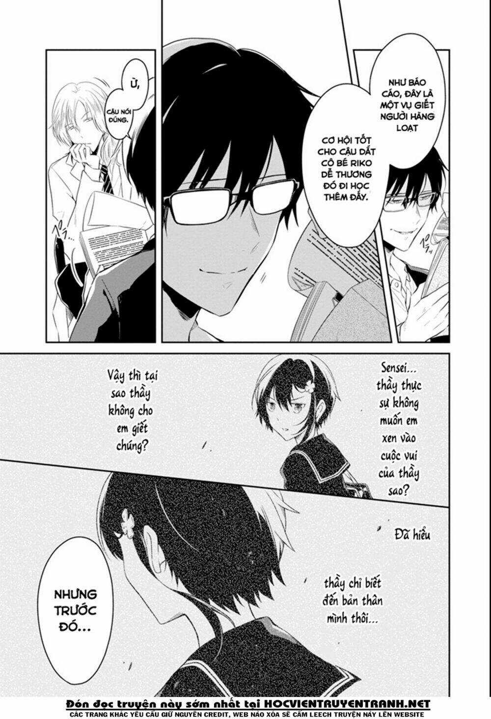 Sensei No Yasashi Koroshi Kata Chapter 7.2 trang 3