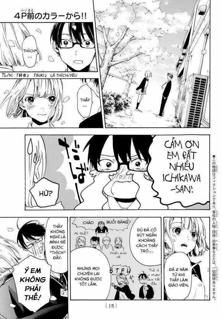 Sensei, Suki Desu Chapter 1 trang 4