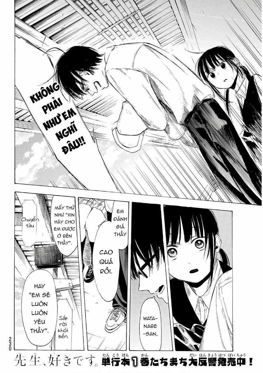 Sensei, Suki Desu Chapter 16 trang 17