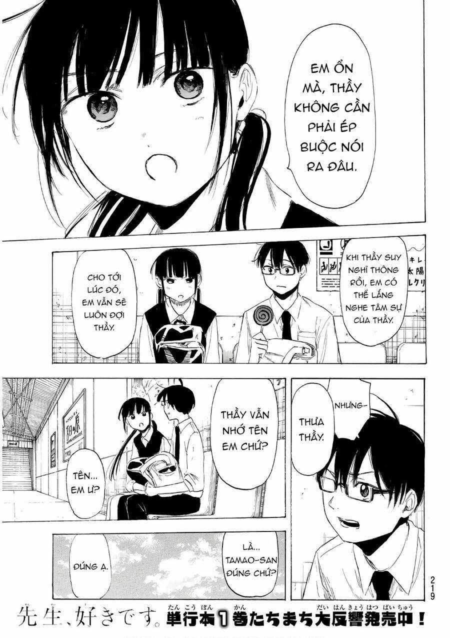 Sensei, Suki Desu Chapter 16 trang 7