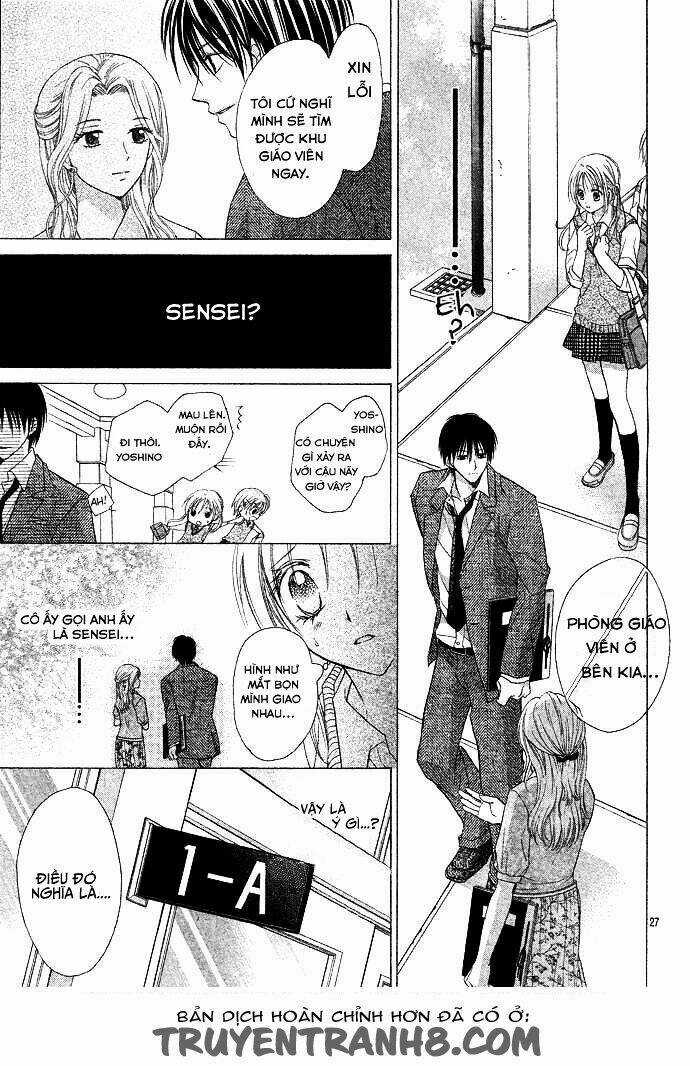 Sensei To Watashi Chapter 1 trang 27