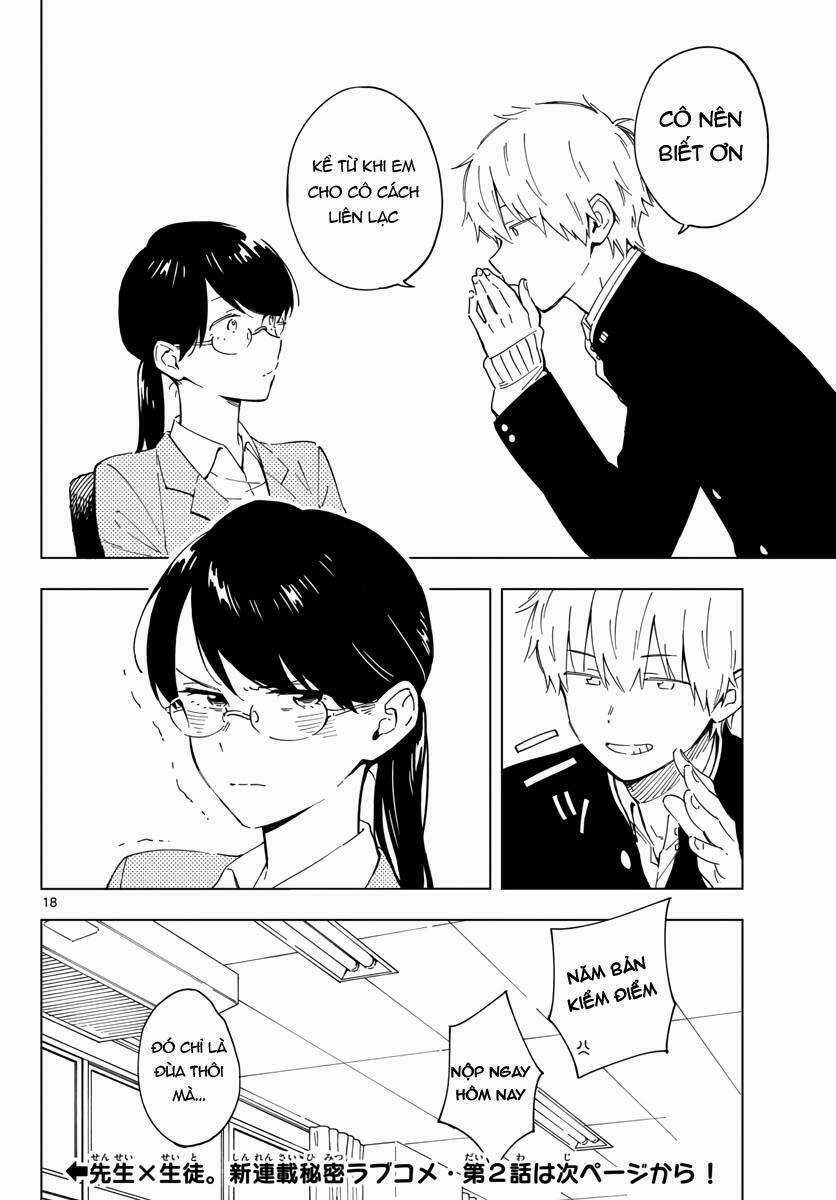 SENSEI WA KOI O OSHIE RARENAI Chapter 1 trang 20