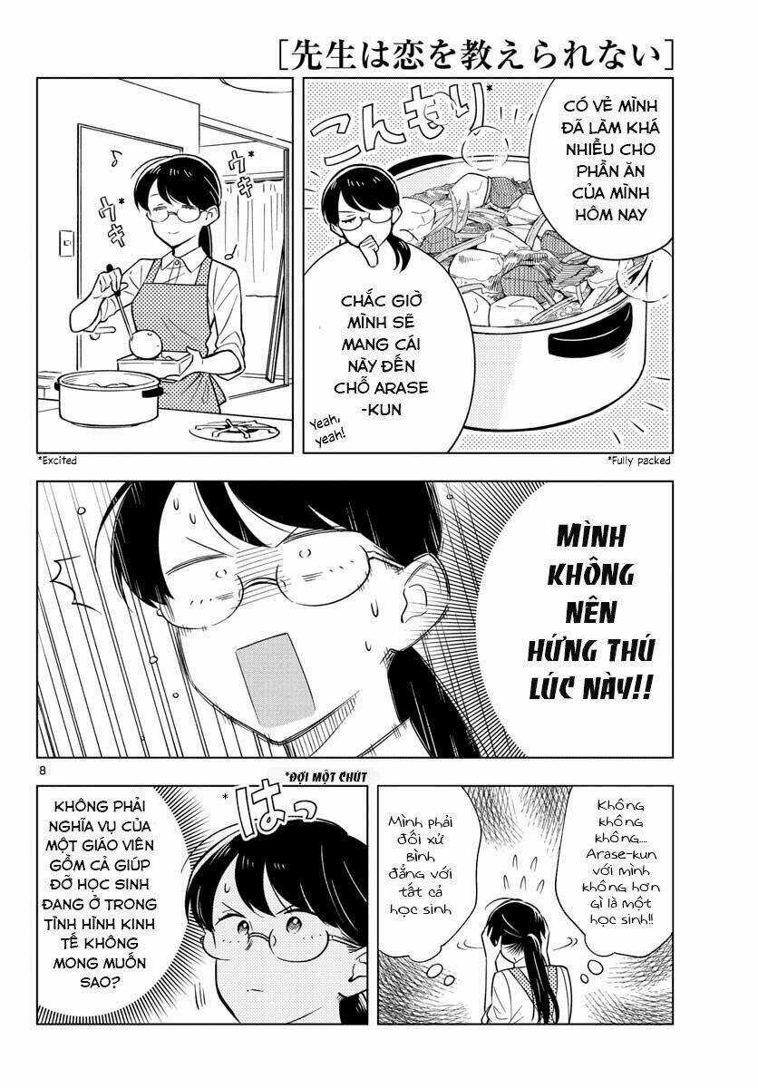 SENSEI WA KOI O OSHIE RARENAI Chapter 10 trang 9