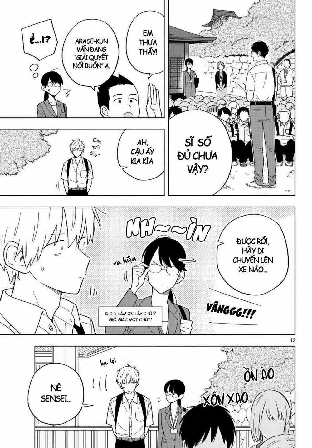 SENSEI WA KOI O OSHIE RARENAI Chapter 35 trang 13