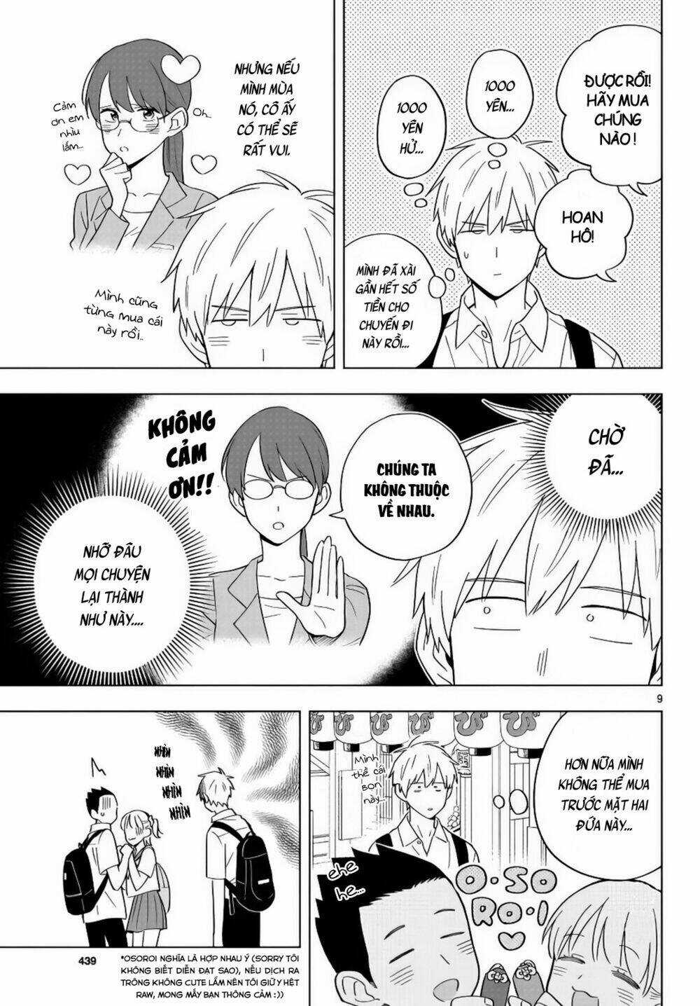 SENSEI WA KOI O OSHIE RARENAI Chapter 35 trang 9