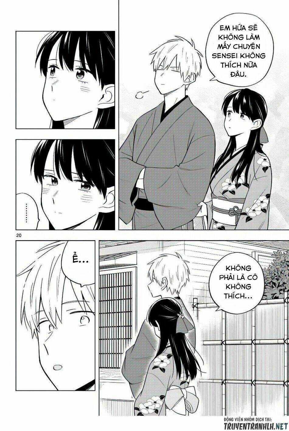 SENSEI WA KOI O OSHIE RARENAI Chapter 37 trang 20