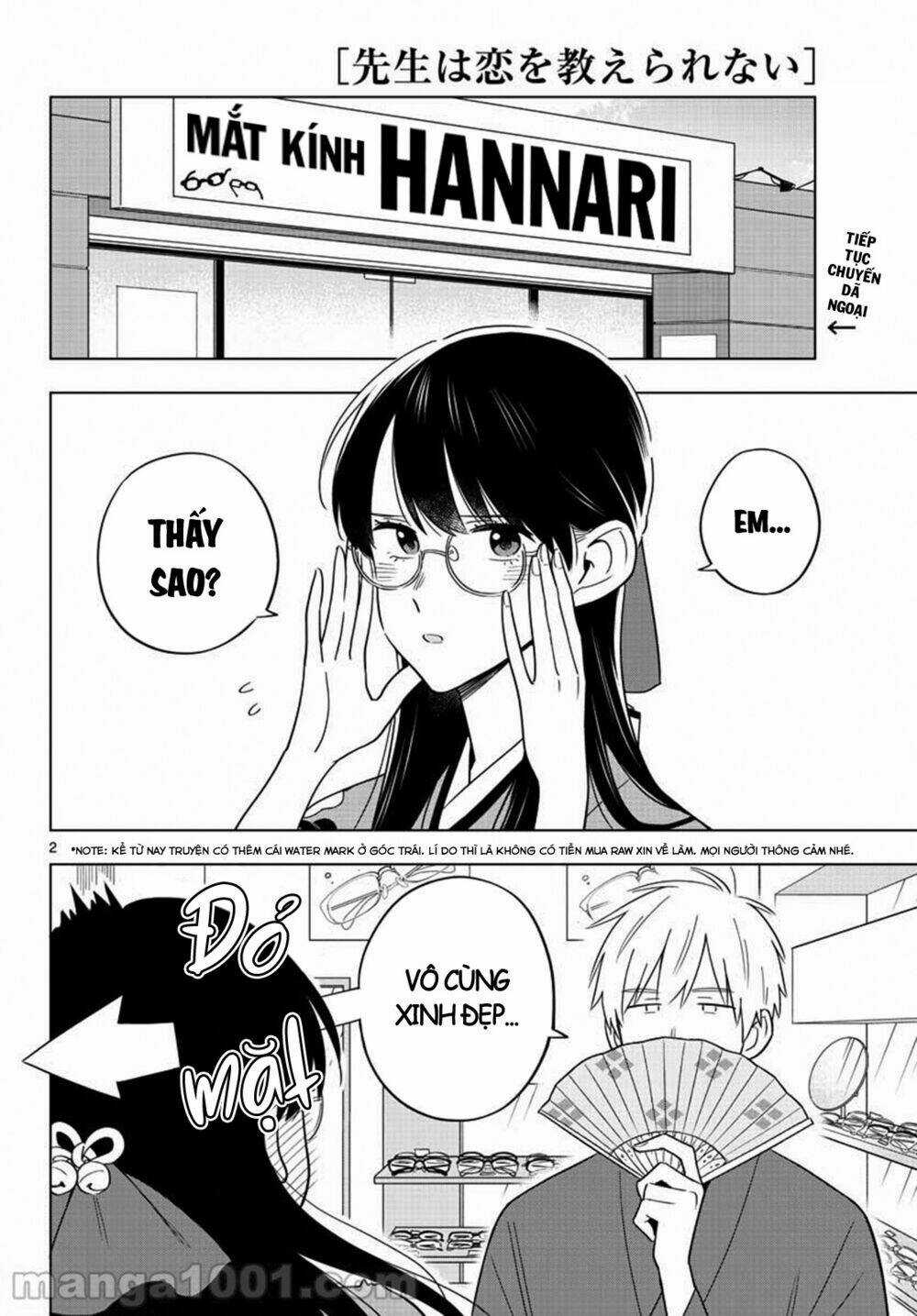SENSEI WA KOI O OSHIE RARENAI Chapter 38 trang 3