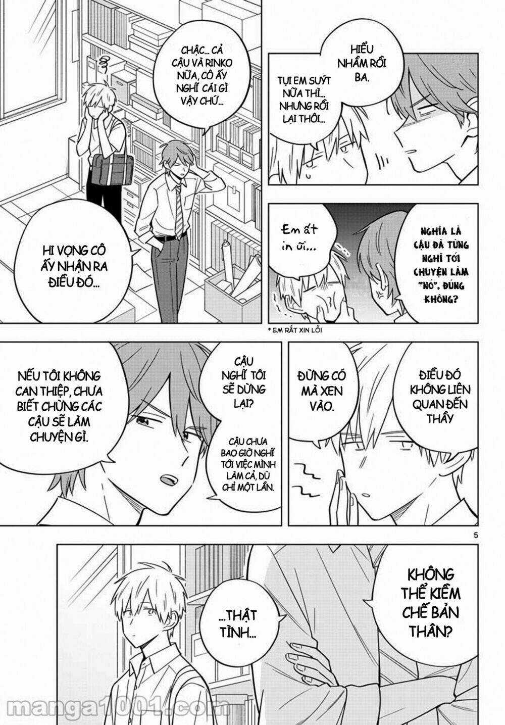 SENSEI WA KOI O OSHIE RARENAI Chapter 39 trang 5