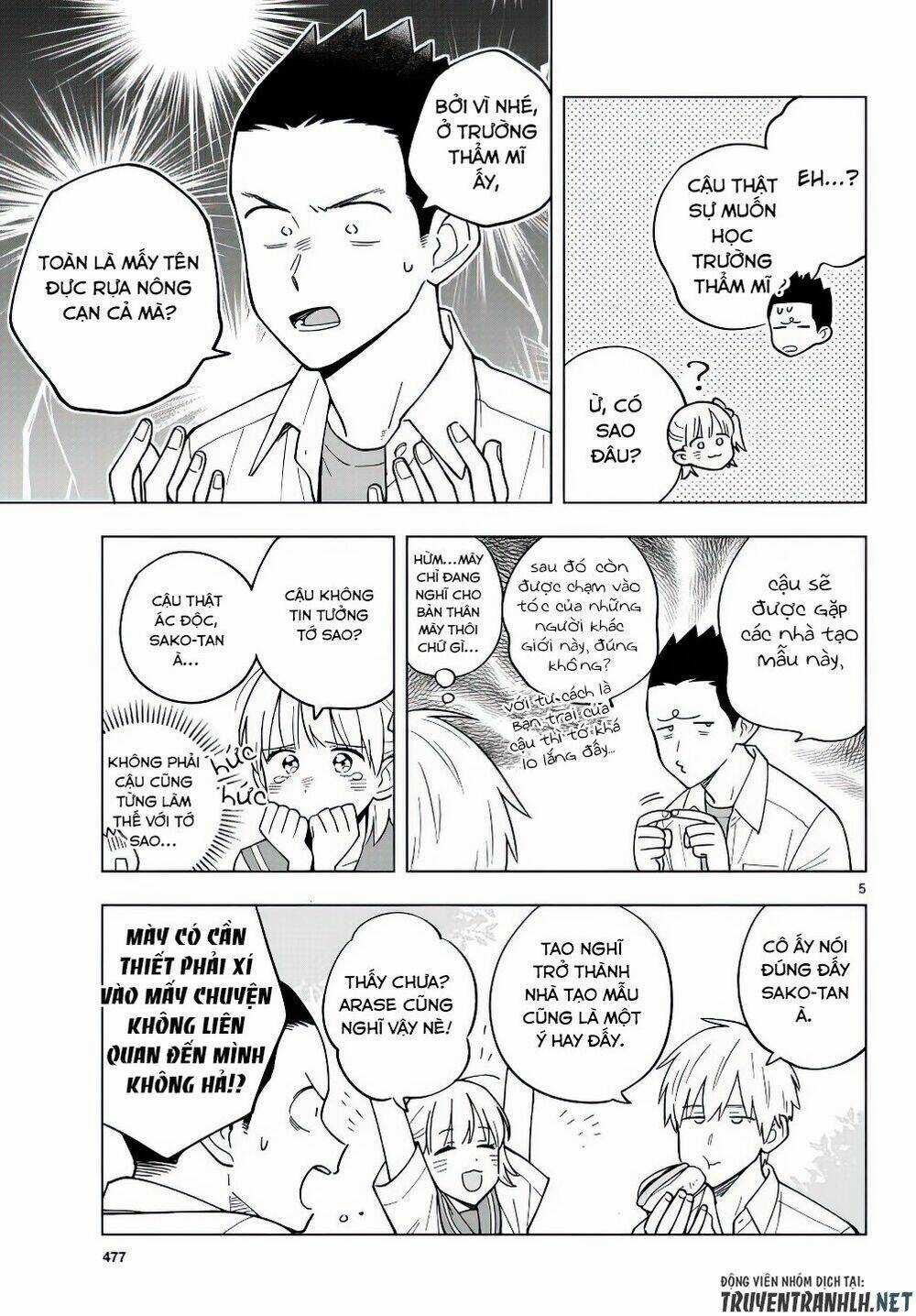 SENSEI WA KOI O OSHIE RARENAI Chapter 40 trang 5