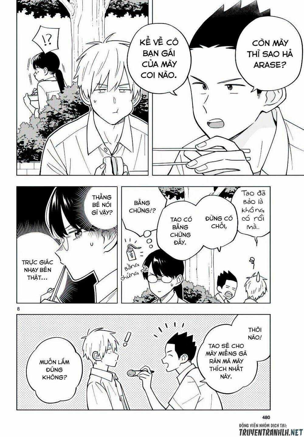 SENSEI WA KOI O OSHIE RARENAI Chapter 40 trang 8